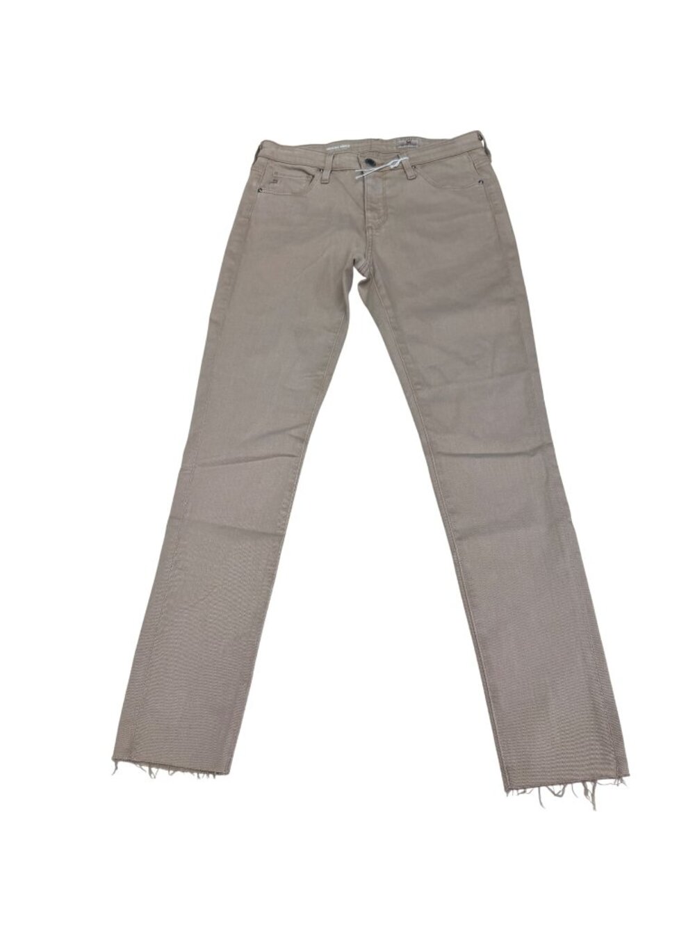 NEW AG Legging Ankle Supper Skinny Ankle Jean Womens Tan Denim Pants, Size 27